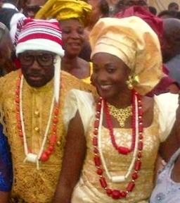 J MARTINS AND NNEZI EXCHANGE VOWS