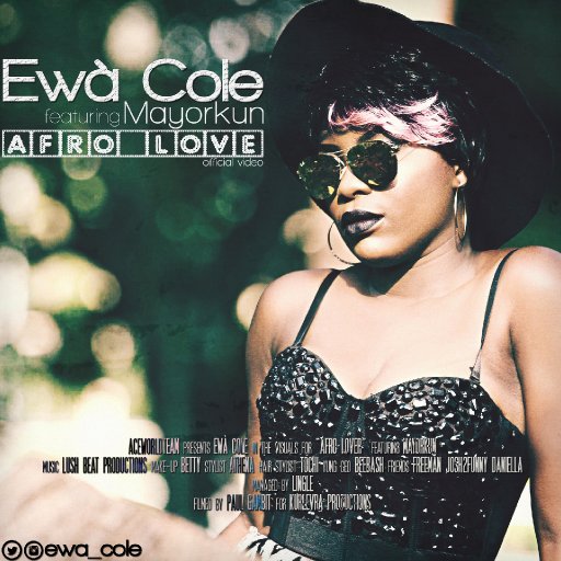 Ew&agrave; Cole ft. Mayorkun &ndash; AFRO LOVE (Official Video) Artwork