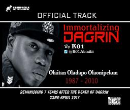 K01 - Immortalizing DAGRIN