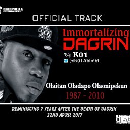 K01 - Immortalizing DAGRIN rated a 5