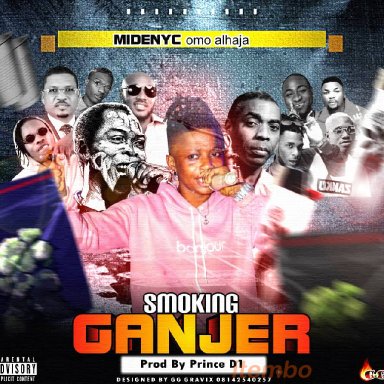 smoking ganjar